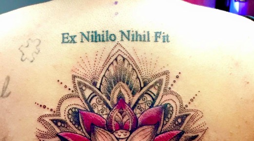 Ex nihilo nihil fit Фото Тату татуировки