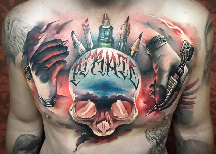 skull tatu foto 17 foto tattoo | ТАТУ татуировки
