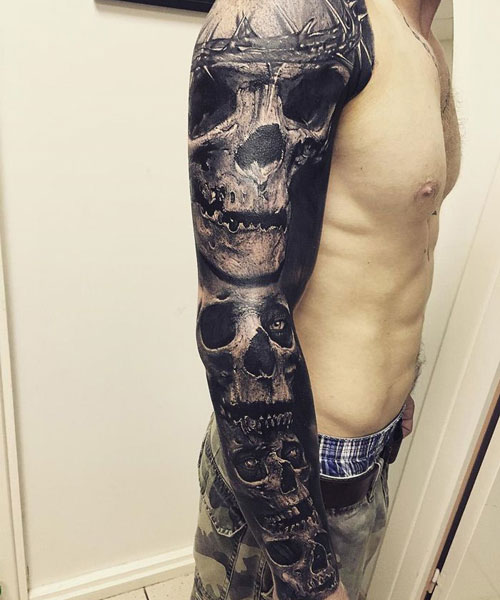 skull tatu foto 6 foto tattoo | ТАТУ татуировки