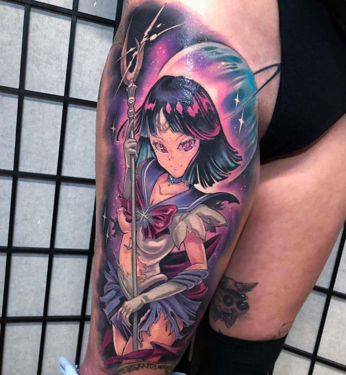 anime manga tattoo foto 1