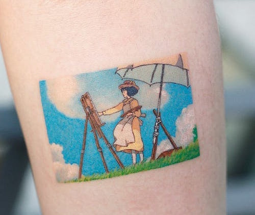 anime manga tattoo foto 17