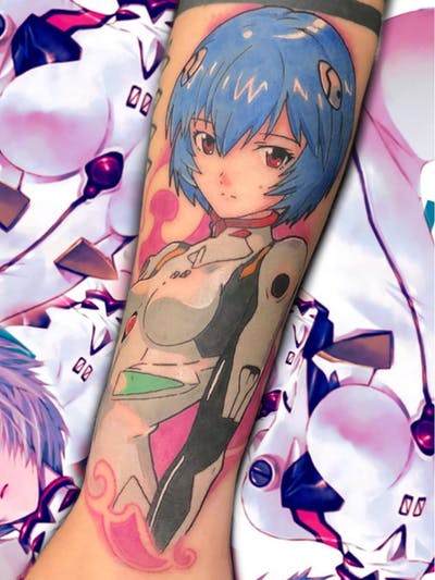 anime manga tattoo foto 3