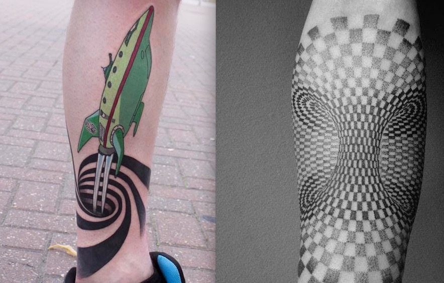 optical illusion tatu 3