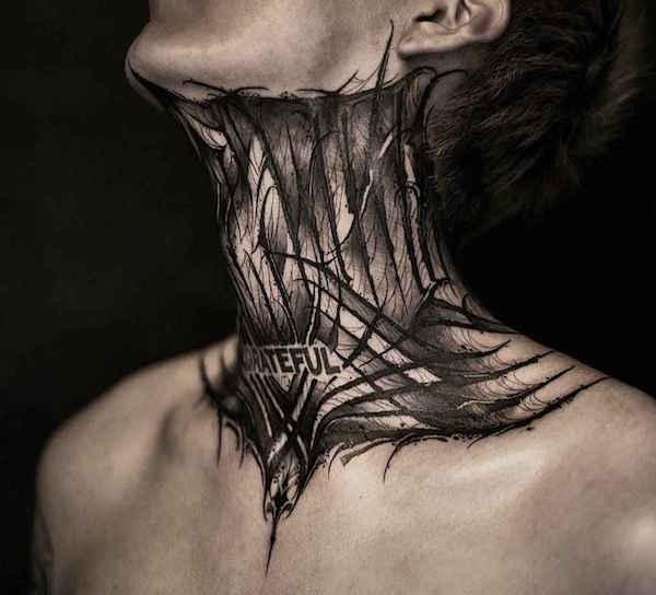 tatu neck 4 Фото Тату татуировки