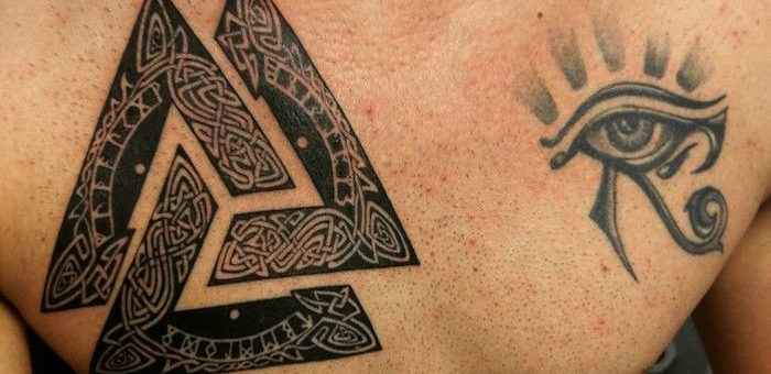 valknut tatu 4 foto tattoo | ТАТУ татуировки